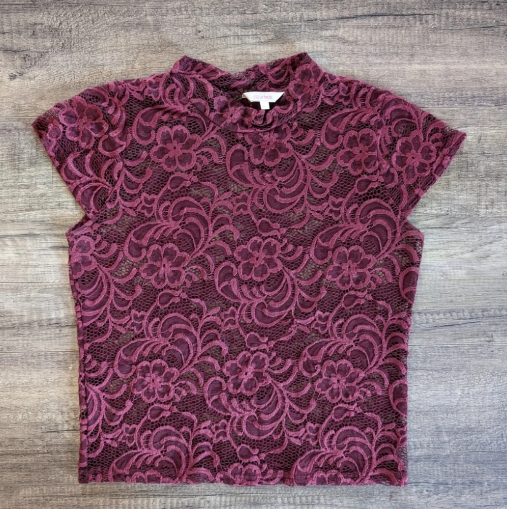 Stella Tweed Women's Sheer Size L